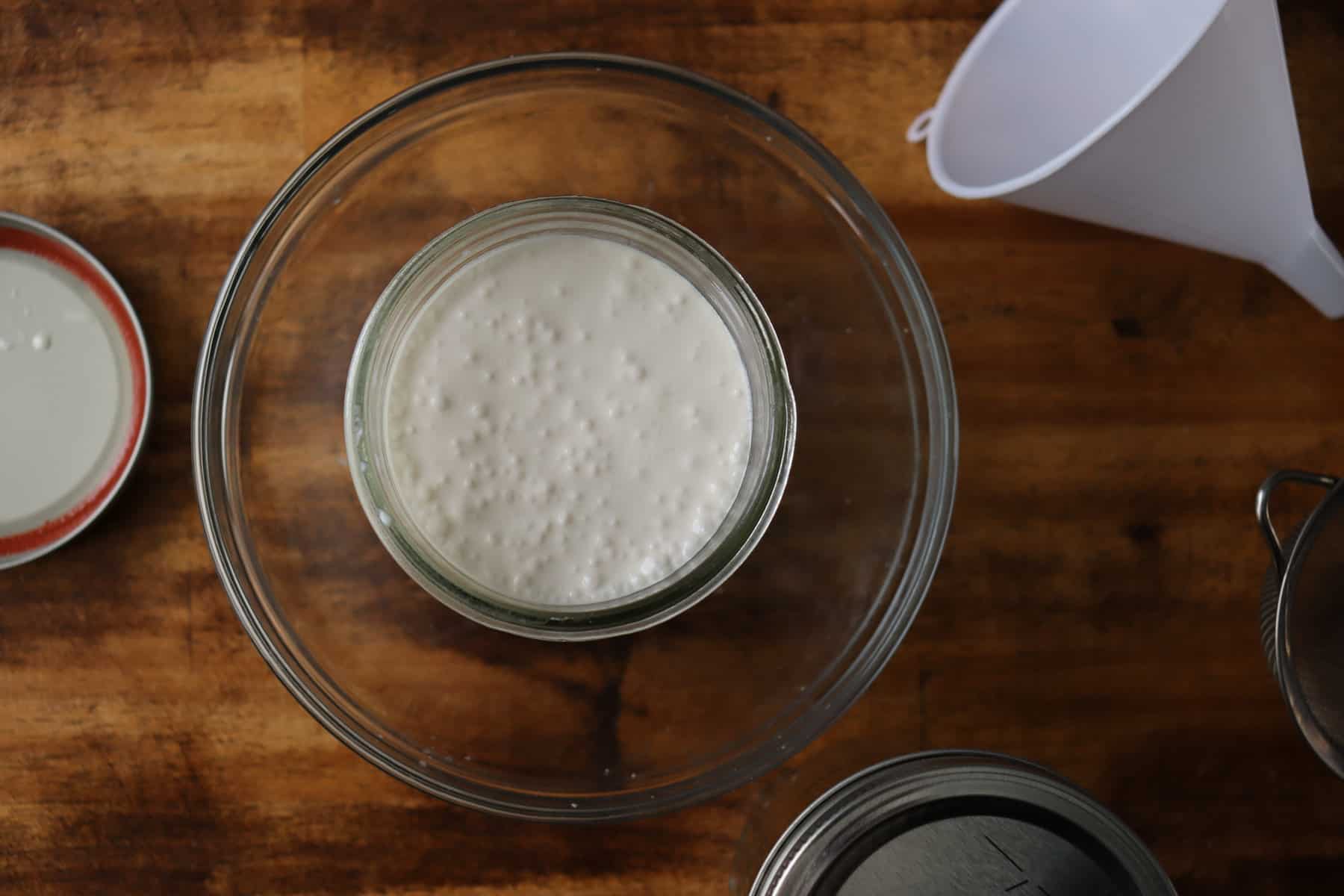 Raw Milk Kefir Tulips and Twill