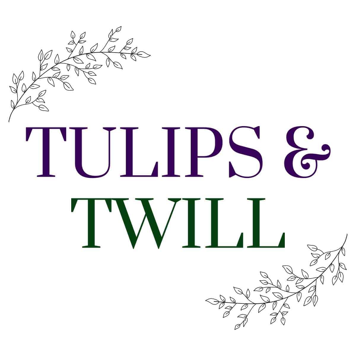 Tulips and Twill logo