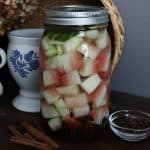 fermented watermelon rind pickles