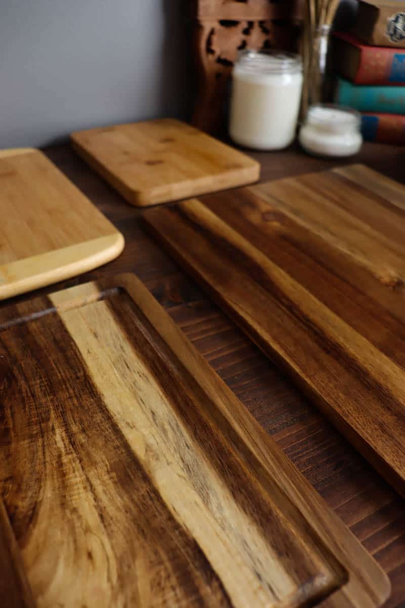 cutting boards that have been sealed drying out