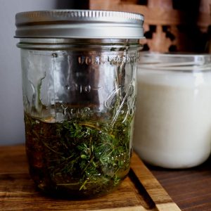 thyme honey infusing